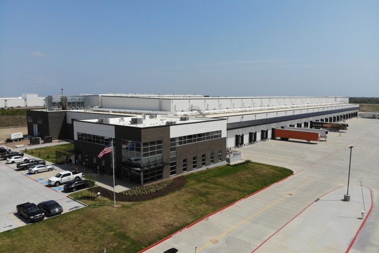 Terminal Freezers Aerial View